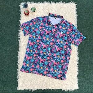 Trenton Printed Polo Shirt